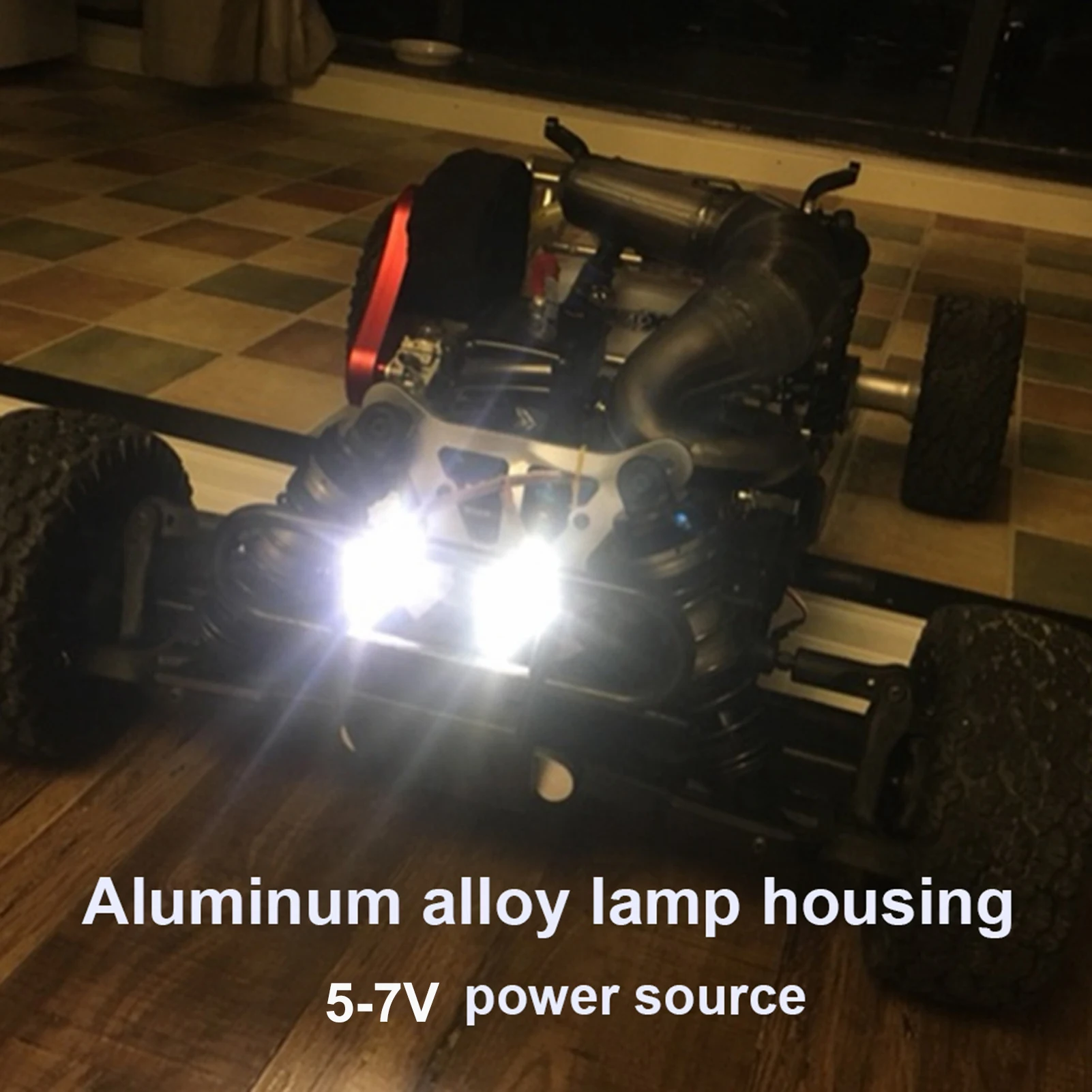 ไฟฉาย 3W RC ไฟสปอตไลท์ 3W RC ไฟสปอตไลท์ 3W อะไหล่ไฟฉายสำหรับรถบังคับวิทยุ รุ่น RC Searchlight