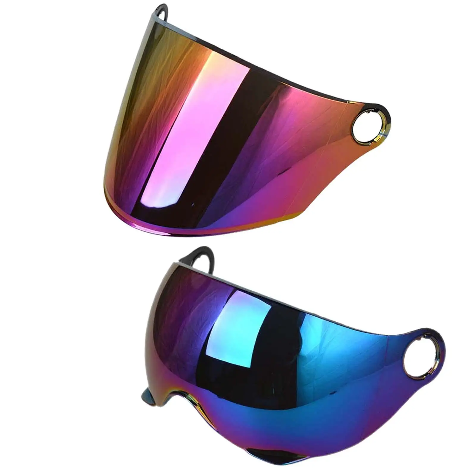 

Shield Visor Lens Replacement Colorful for Motorcycle Helmet Open Face