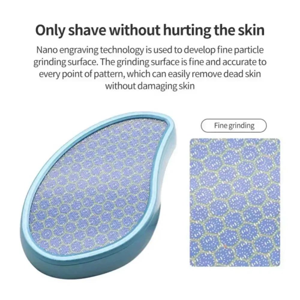 Nano Glas Voet Grinder Dode Huid Scrubber Callu Remover Pedicure Slijpsteen Eelt Peeling Nagel Polijsten Voetverzorging Tool