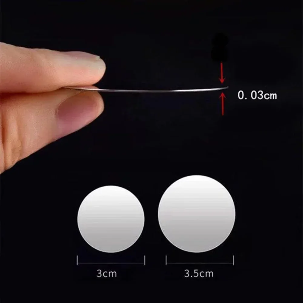 Самоклеящаяся наклейка из железного листа, металлическая пластина для магнитного автомобильного держателя телефона 1/3/5 шт., магнитное крепление на подставку для мобильного телефона для iPhone