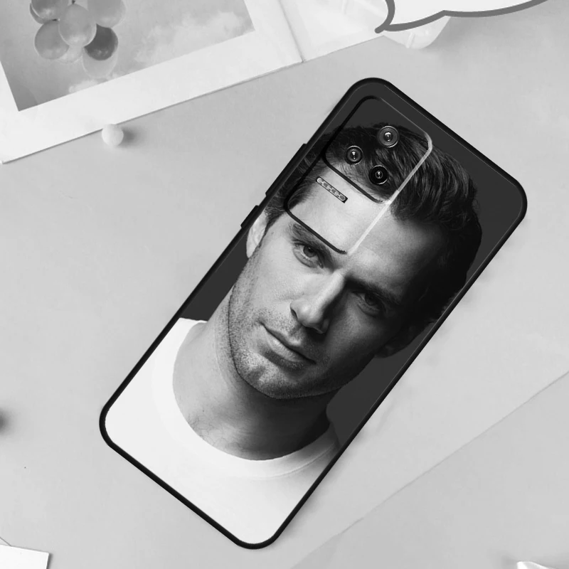 Henry Cavill Phone Case For POCO F5 X5 X3 Pro M5s F3 F4 X4 GT C40 Xiaomi 13 12 Lite 11T 12T Pro Cover