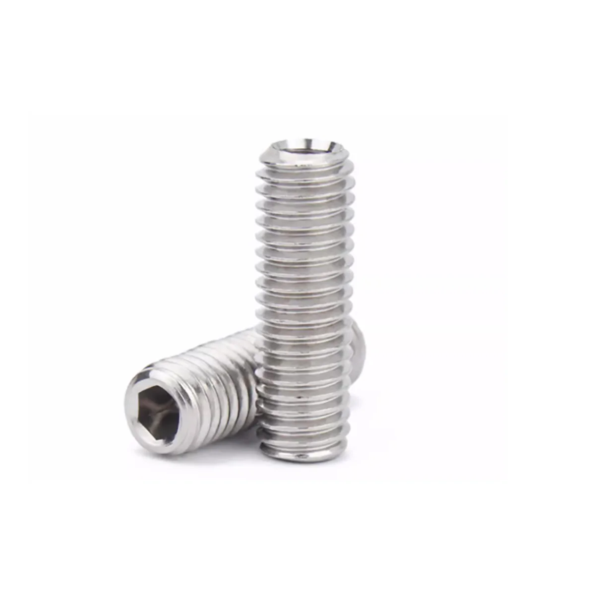 304 Stainless Steel Hollow Set Screw/Hollow Through Hole Valve Core Machine Screw M6M8M10M12M16