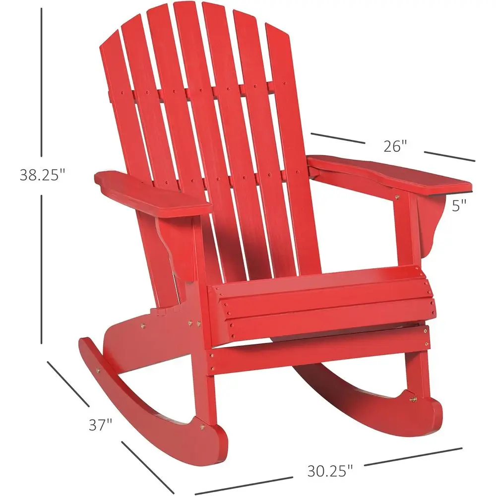 Деревянное кресло-качалка Адир – обзор и цена Adirondack Chair Wood