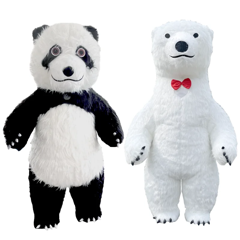 Inflatable Polar Bear Mascot Costume Theme Party Role-Playing Fun And Quirky Giant Panda Inflatable Costume