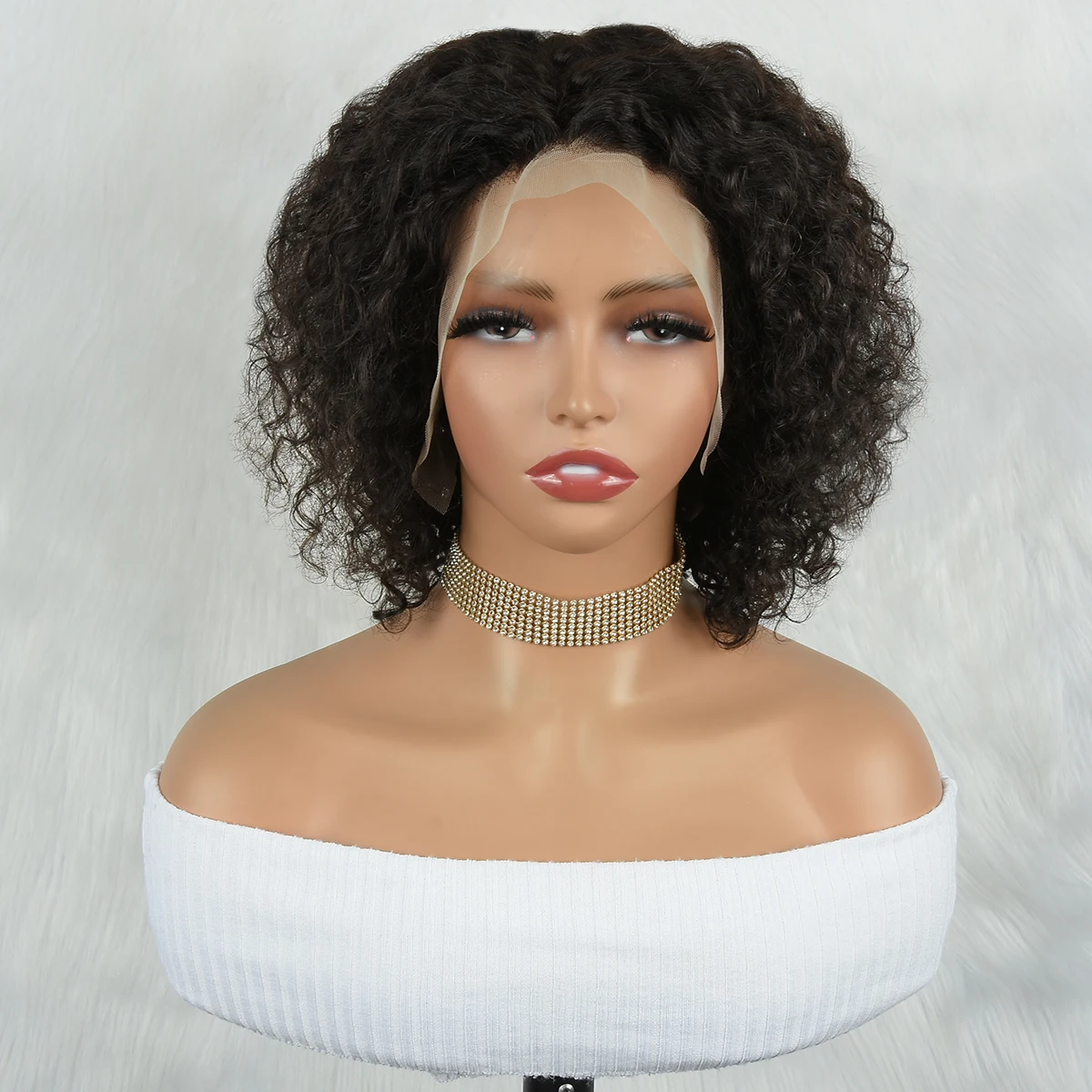 Miss Rola Water Wave Lace Front Wigs 100% Human Hair Brazilian 13x4 Lace Frontal Human Hair Wigs Remy 8