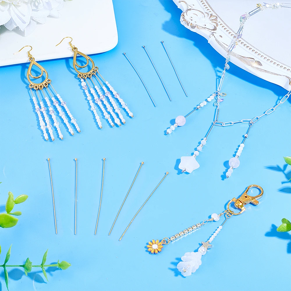 140pcs 2.7 inch(70mm) 304 Stai - Jewelry Making Head Pins review and price