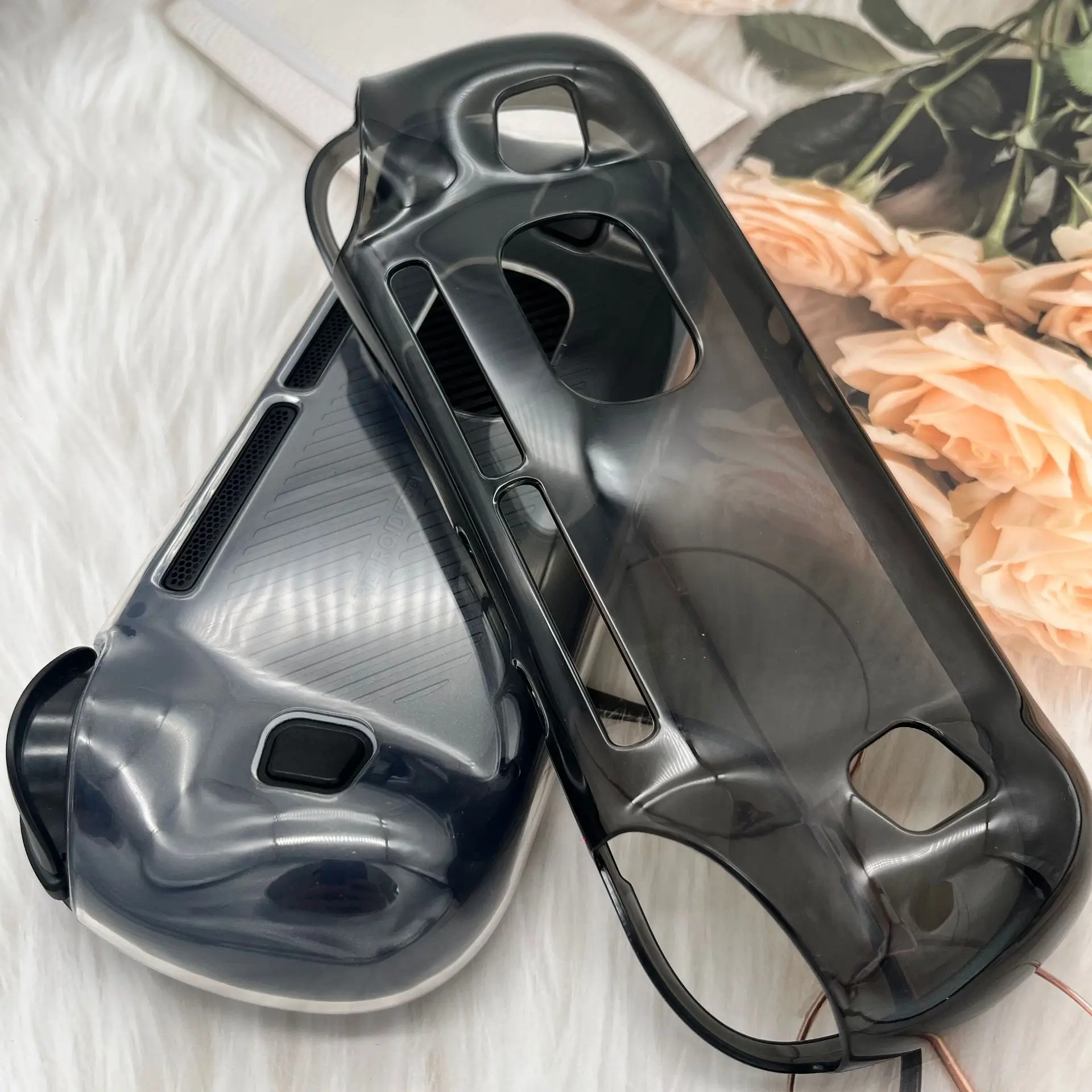 

TPU Protective Case for Retroid Pocket 6 Game Console Protective Sleeve Drop Full Protection Simple Solid Color Skin Case Cover