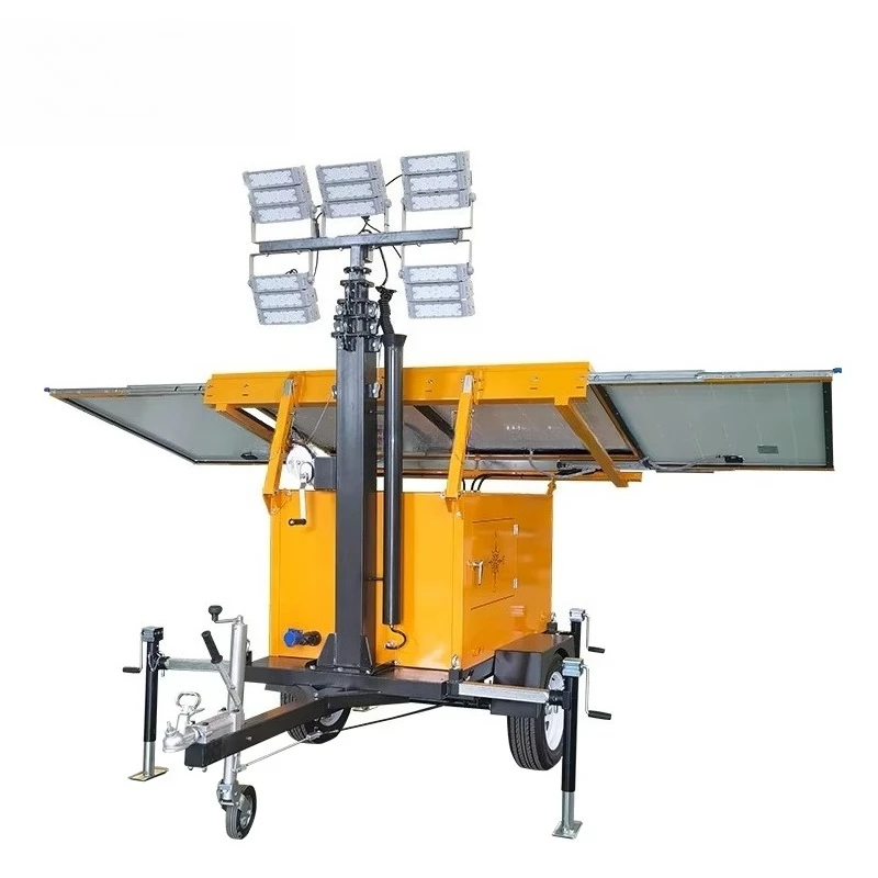 Mobile Light Tower High Temperature Resistant Cold Resistant Adaptable Extreme Outdoor Working Conditions Customized