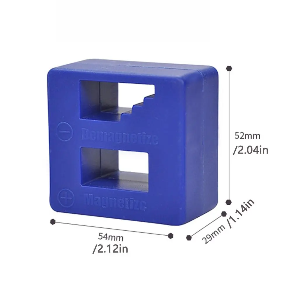 In 1 Efficient Magnetiseren Machine Screwdriver Screw Bit Batch Head Fast Magnetizing Magnetizer Pick Up Tool Demagnetizer Tool