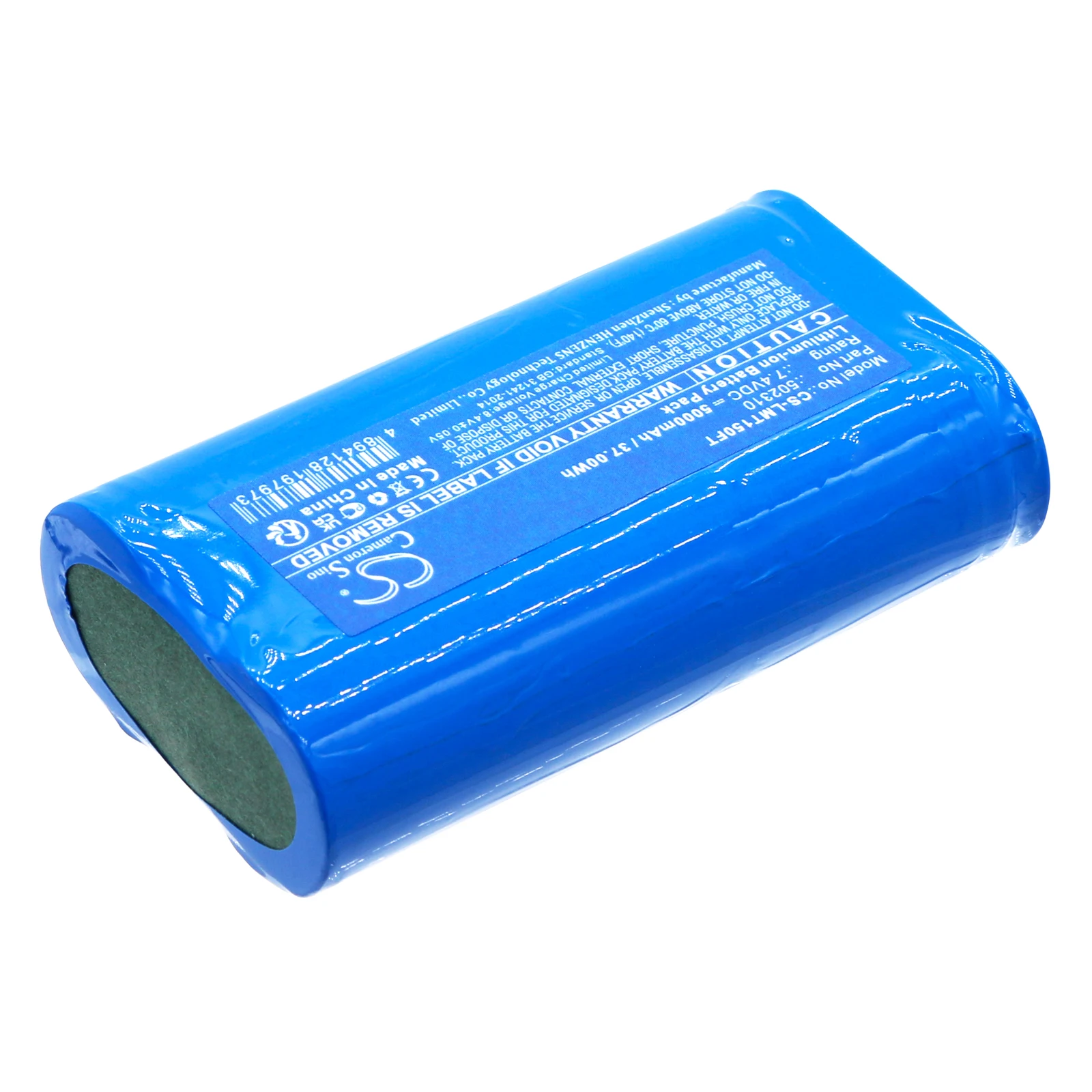 CS Replacement Battery For Ledlenser H19R Signature,H15R Core,H19R Core 502310 5000mAh / 37.00Wh Flashlight