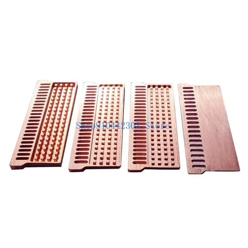 2Pcs Pure Copper Notebook Gaming Laptop Memory Heatsink Cooling Radiator Ram- Memory Cooler Heat Sink 0.5mm 1mm 2mm 3mm