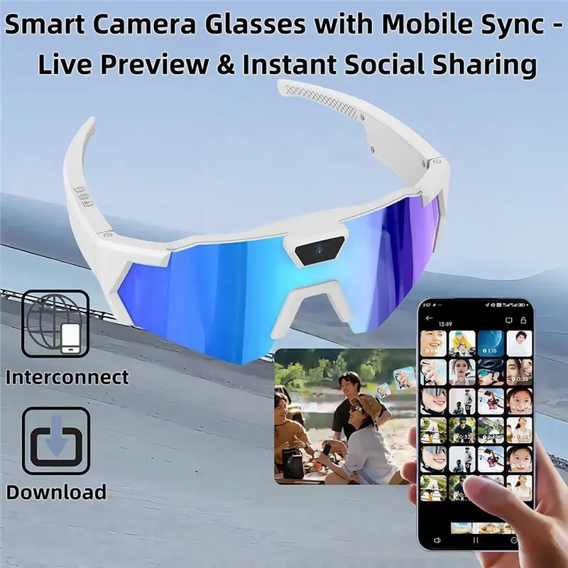 4K POV Camera Glasses 6