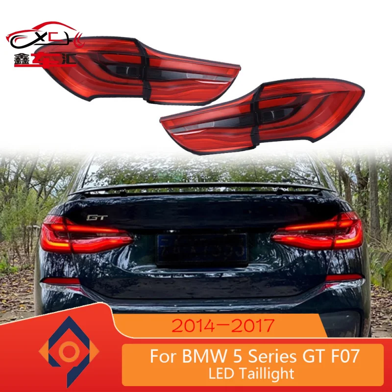 

Car Modified Taillight For BMW 5 Series GT F07 Tail Light Assembly 2014-2017 LED Driving Lights Dynamic Water Steering Rear Lamp