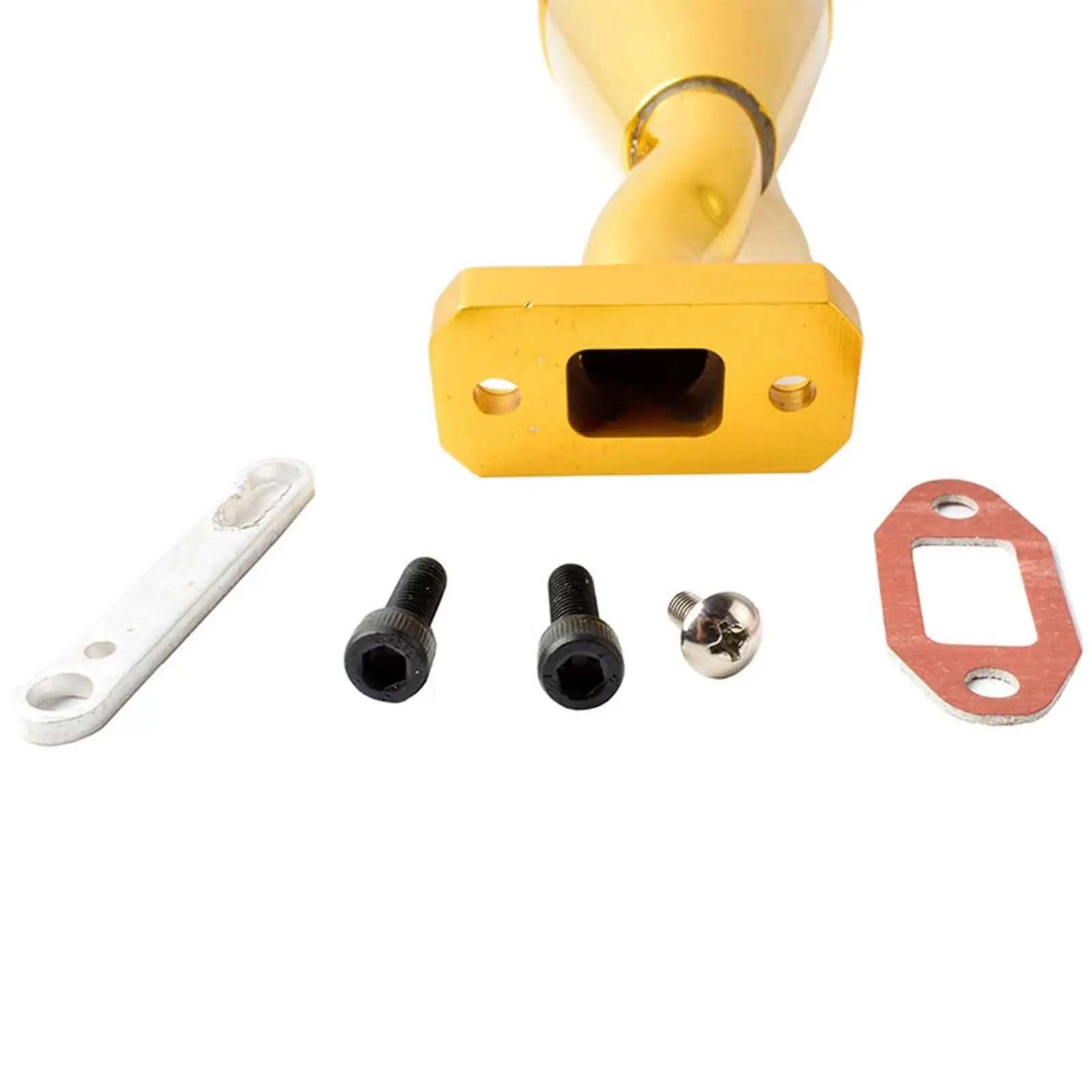 Dual Layer Exhaust Pipe Gasket Set Exhaust Joint Tubing for Rovan Baja 5B 1/5 Car Racing Buggy Parts Upgrade