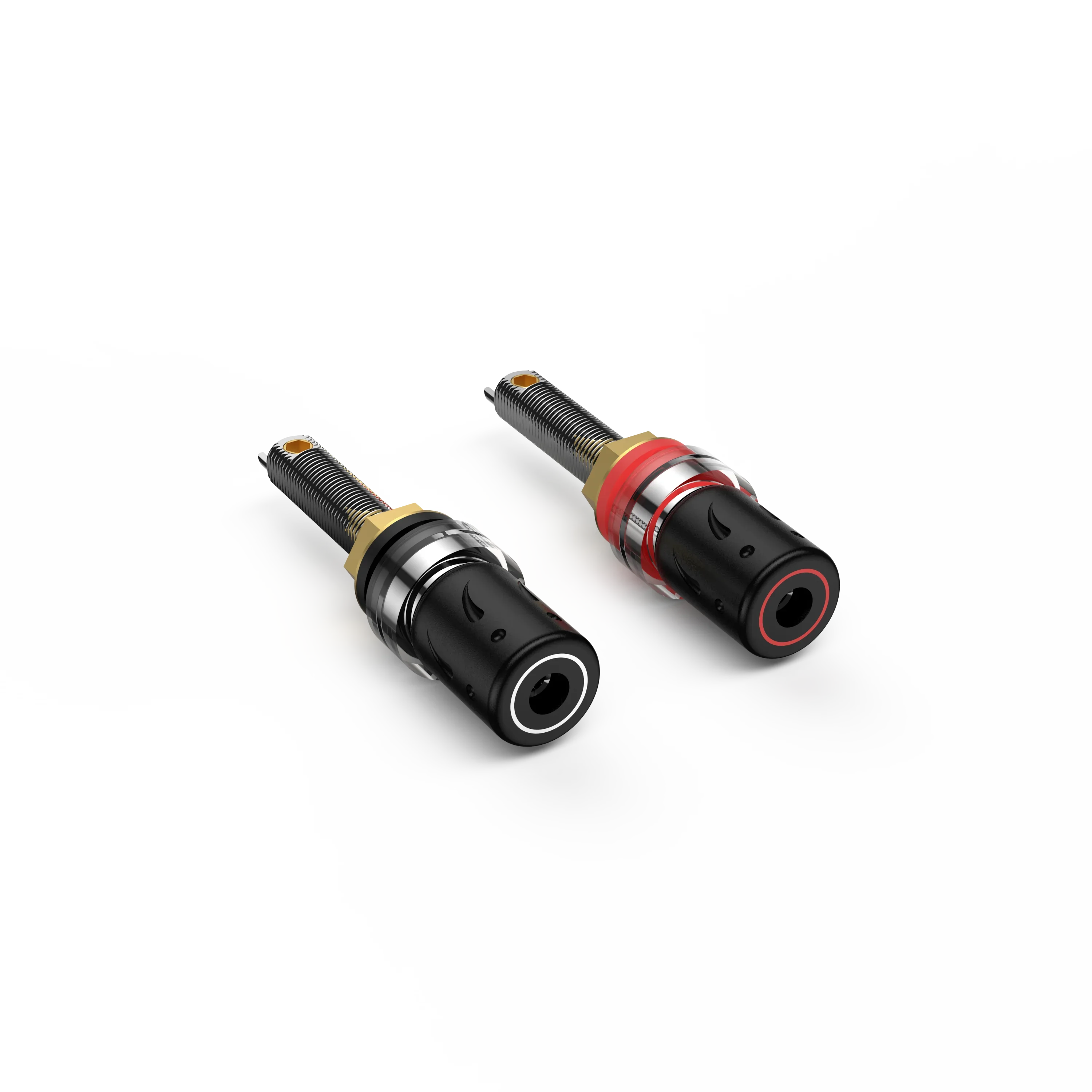 Viborg BP613/BP613G/BP613R Speaker Terminal Pure Copper Gold/Rhodium Plated Binding Post for HiFi Amplifier