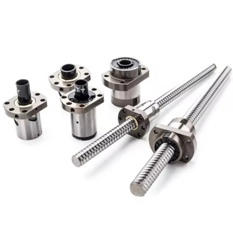 

Ball screw with nut big head SFE SFY1616 2020 3232 4040 5050 1605 Ball screw manufacturing