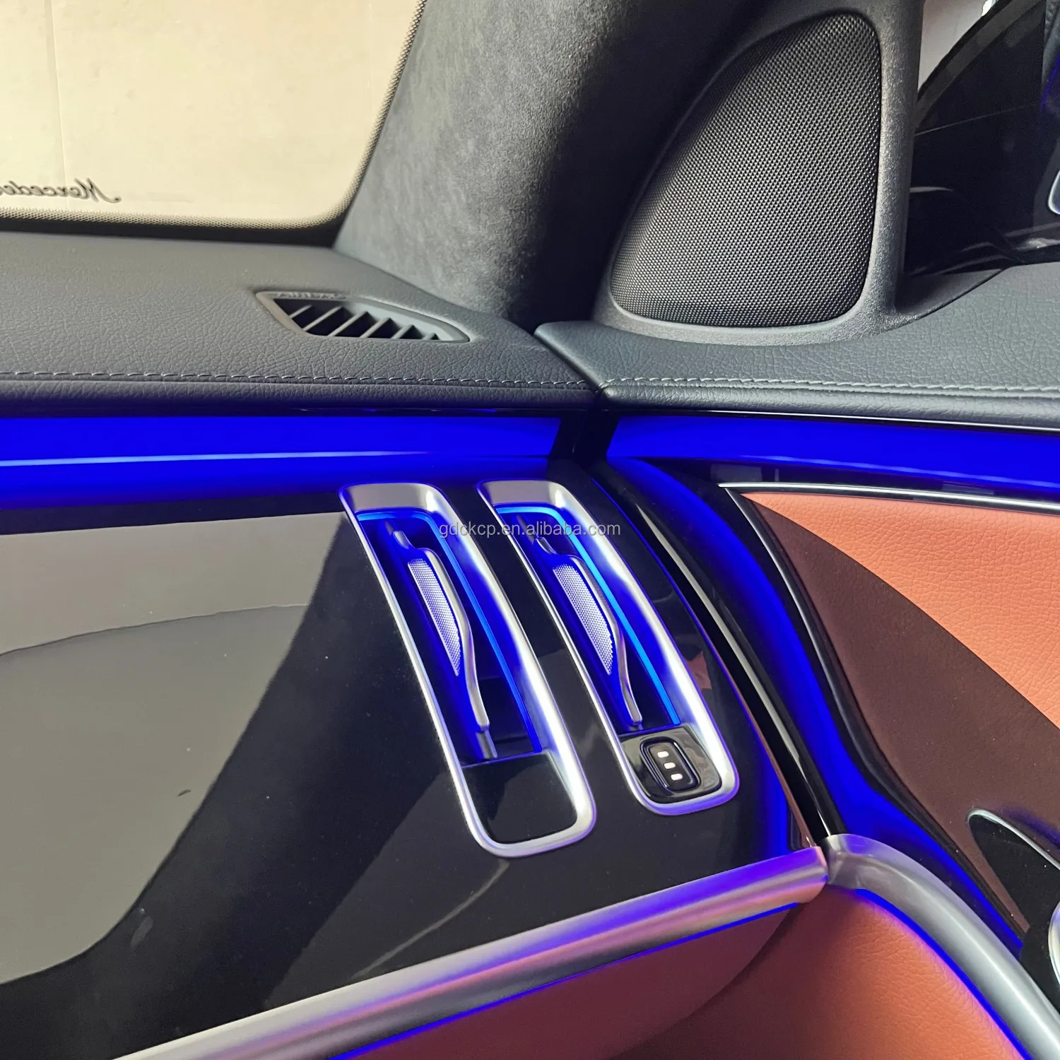 W223 LED-trend omgevingslicht voor Mercedes-Benz S-Klasse W223 lichtgevende trend 64-kleuren omgevingslicht