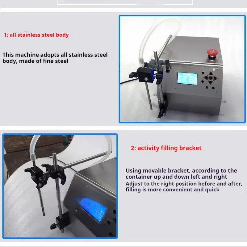 Commercial Liquid Filling Machine Auto-quantifying Racking Machine Chemicals Racking Machine Cosmetics/Liquor/Oil Filling/