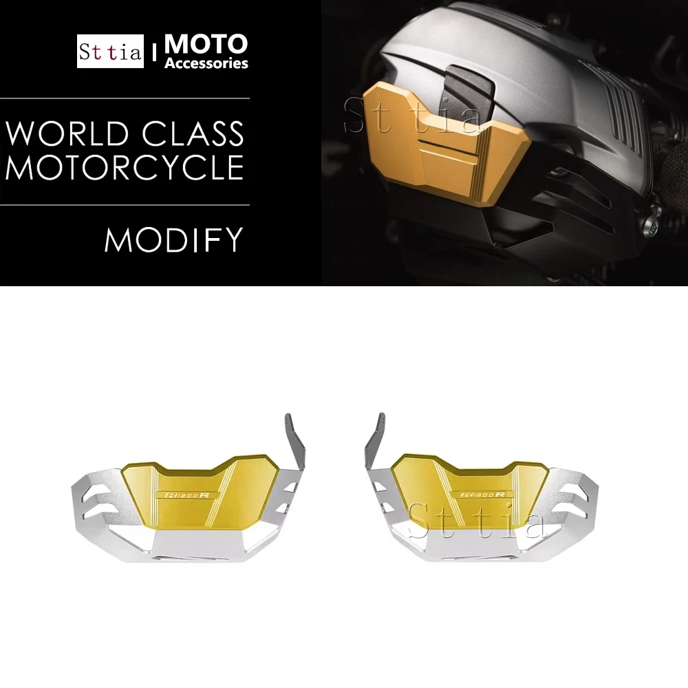 

Motorcycle Accessories Fit For BMW RNine T Rnine T R1200 R1200R R1200GS ADV R 1200 GS Engine Guard Cylinder Head Protector Cover
