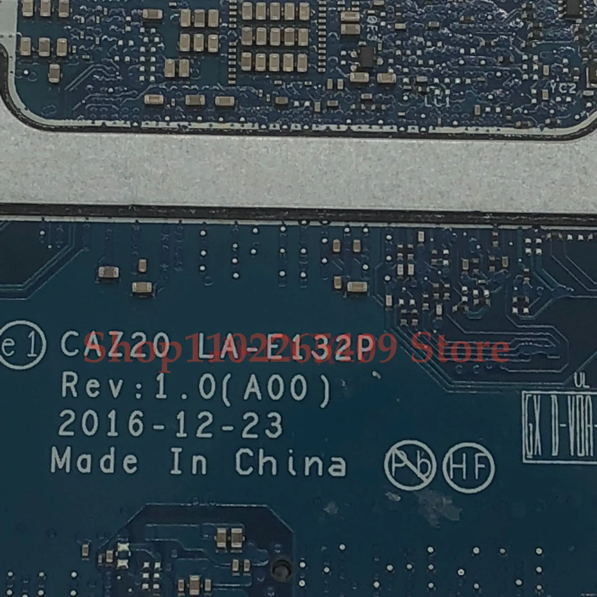 メインボードCN-0R0YRF 0R0YRF R0YRF LA-E132P dellの緯度7480ノートパソコンのマザーボードSR340 i5-7300U cpu 100% の作業井戸