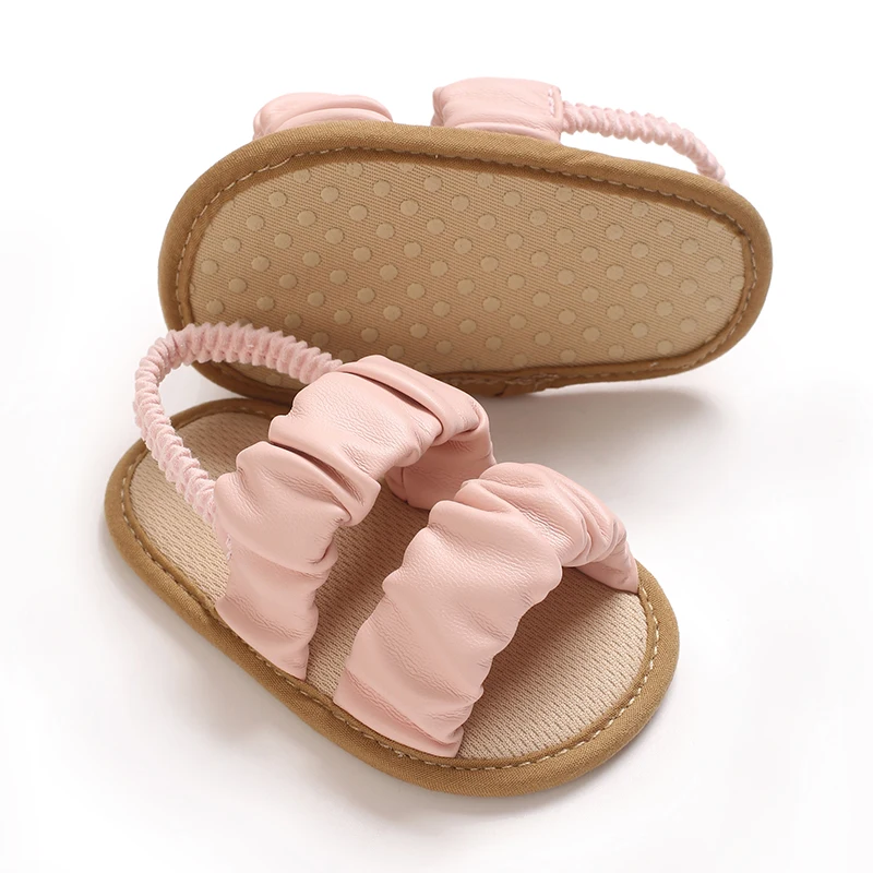 

Summer Infant Baby Girls Sandals Cute Anti-Slip Soft Sole Princess Shoes Beach Slipper Toddler First Walkers Shoes