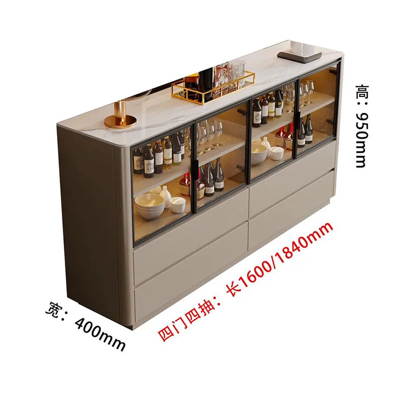 Vintage Premium Living Room Cabinets Creative Storage Modern Nordic Display Cabinet Luxury Glamour Cabinets Home Furniture