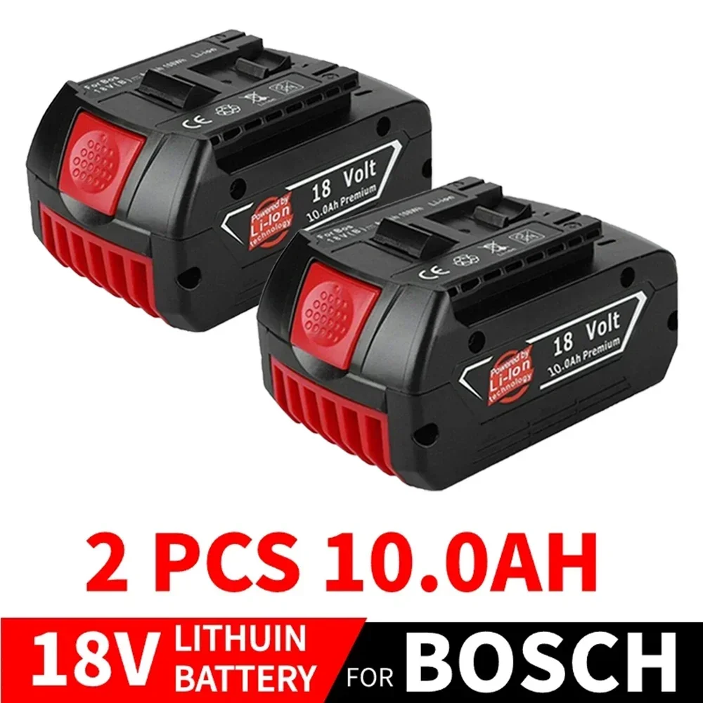 

BAT610G+AL1820CV for Bosch battery professional 18V 6.0AH Li-ion battery replacement with LED & charger 14.4V-18V