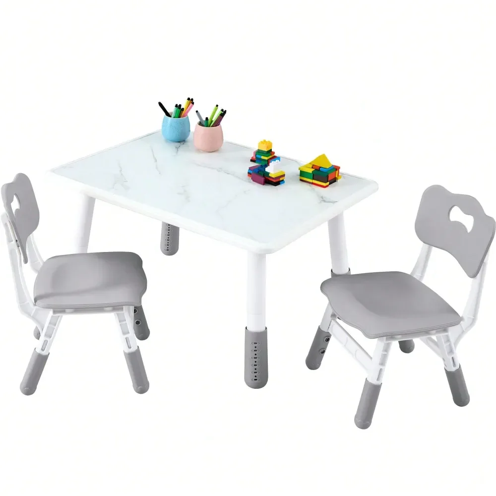 

Kids' Tables And Chairs Escritorio Para NiñosTable And Chair Set For Ages 38, Adjustable Kids Table And Chairs For Reading,Drawi