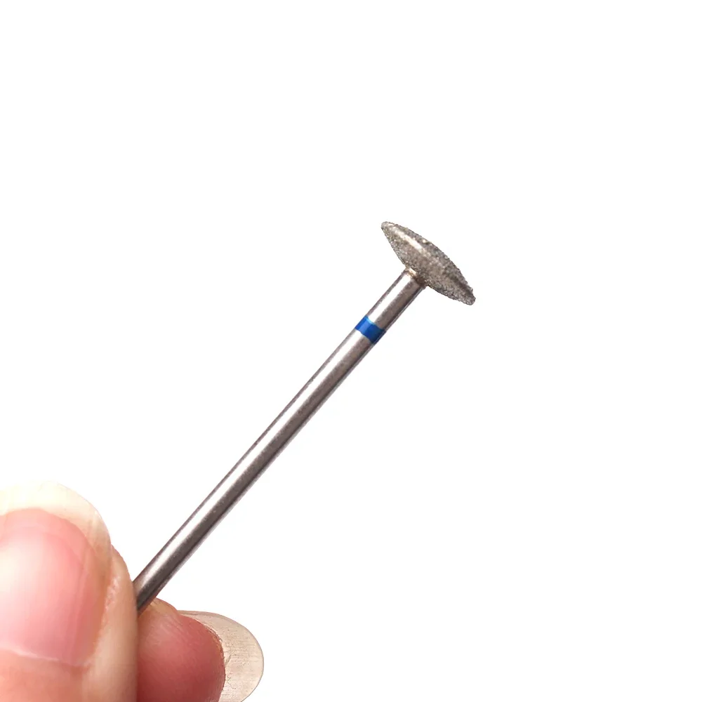 قواطع الطحن للقدم مسمار لقمة ثقب باديكير مانيكير بشرة القدم أدوات نظيفة ملف الأظافر طحن رئيس الملحقات #6