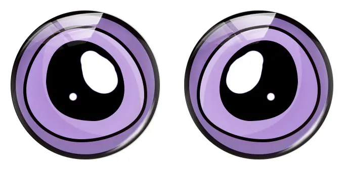 Random Mixed Round Ragdoll Toy Eyebal Animals Eyes Doll Photo Glass Cabochon Flatback Demo Cameo For Diy Jewelry Making