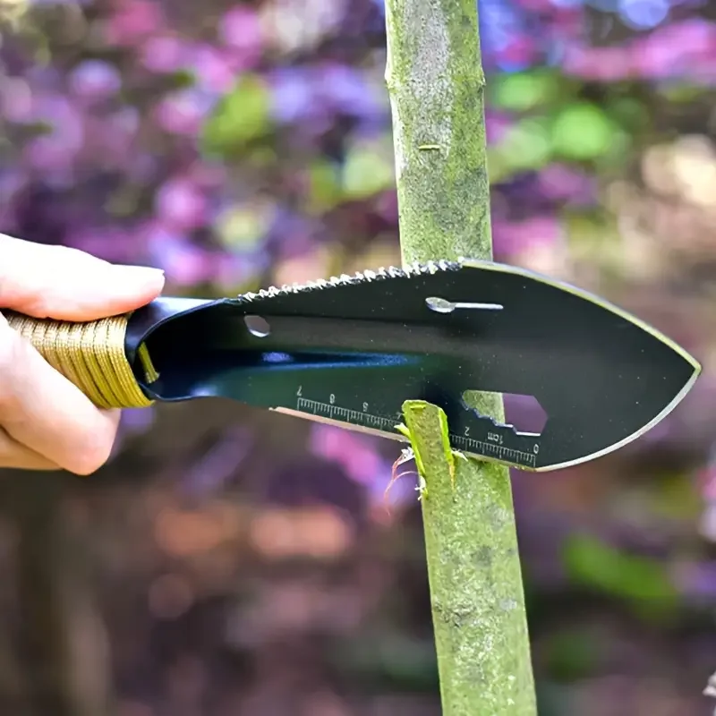 Pala Pinic portátil para acampar، herramienta de supervencia multifuncional para exteriores، Equipo de jardín #2