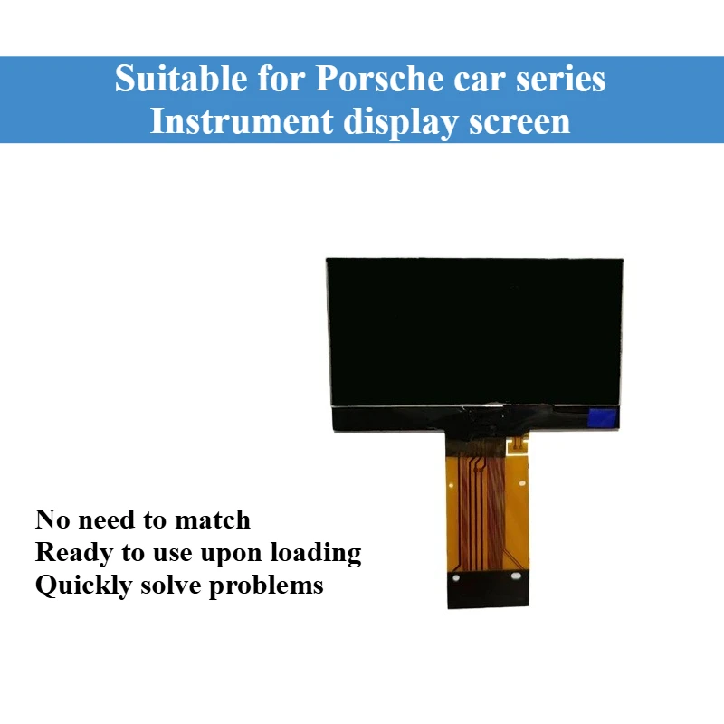สําหรับ Porsche 911 เครื่องมือจอแสดงผล LCD สําหรับ Porsche 911 Cayman 997 จอแสดงผล LCD Auto Parts