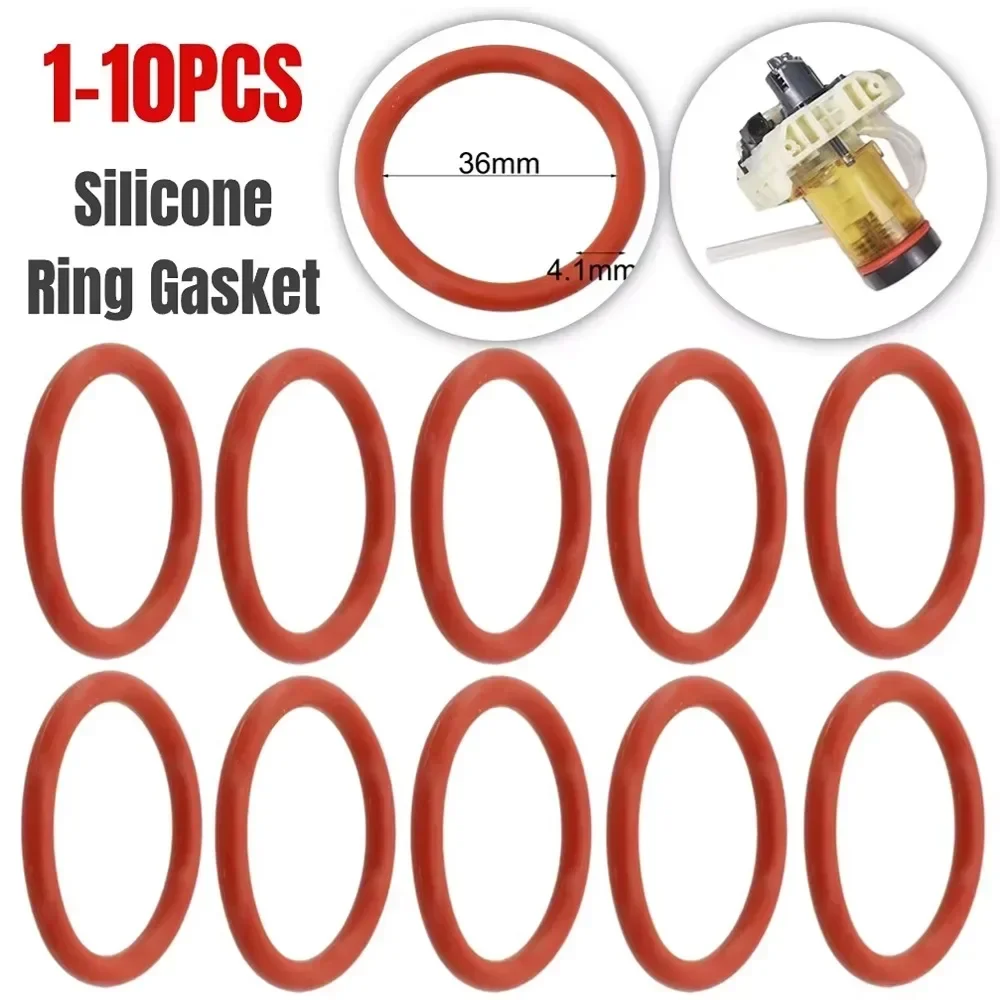 1-10pcs 36mm O-rings Food-Grade Silicone Ring Gasket For Delonghi-Coffee Machines Replacement Spare Parts For EAM/ESAM/ECAM