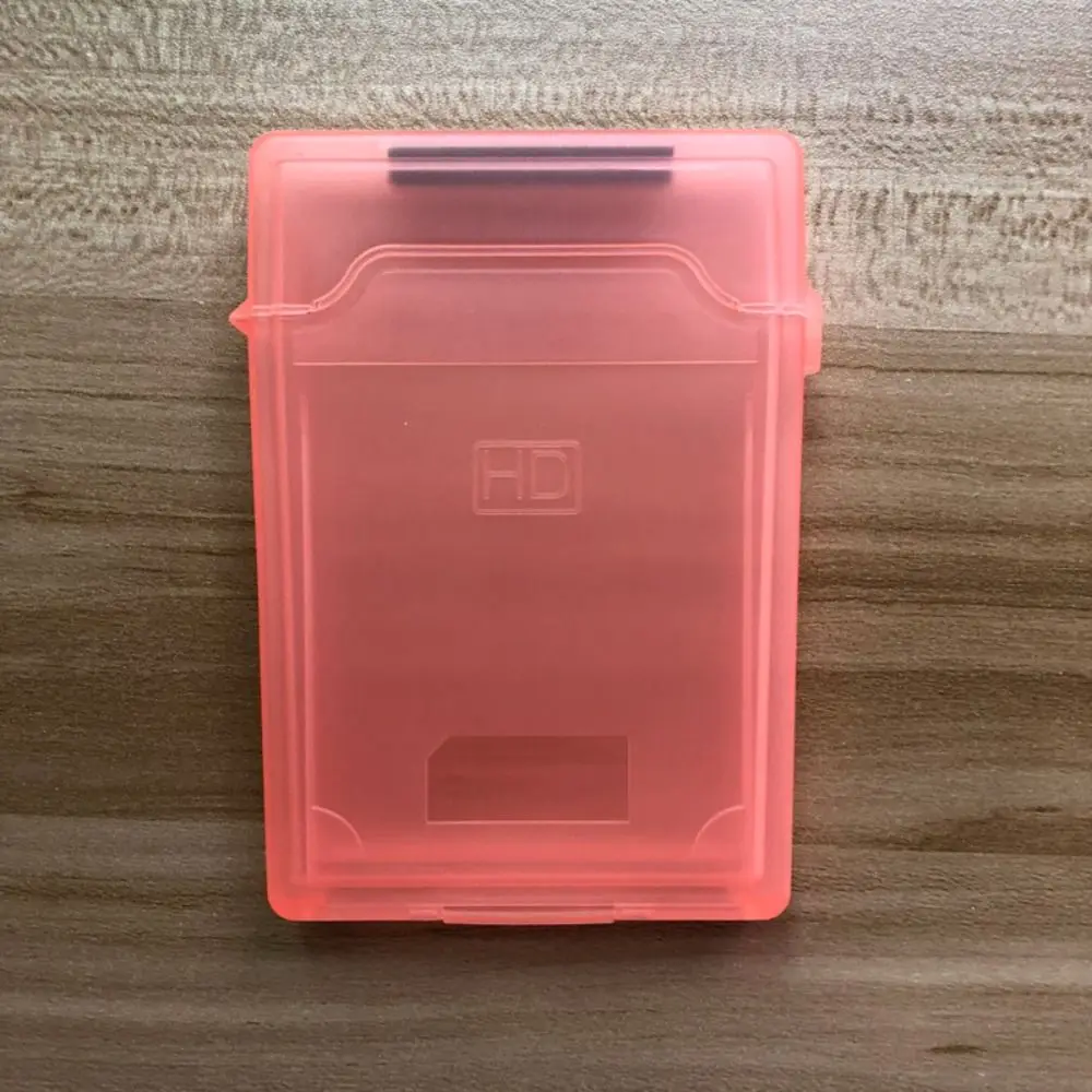 

Good Strength Protective Hard Disk Drive Buckle Design Storage Box Drive Protection Box Hard Disk Drive Case 2.5 inch HDD Case