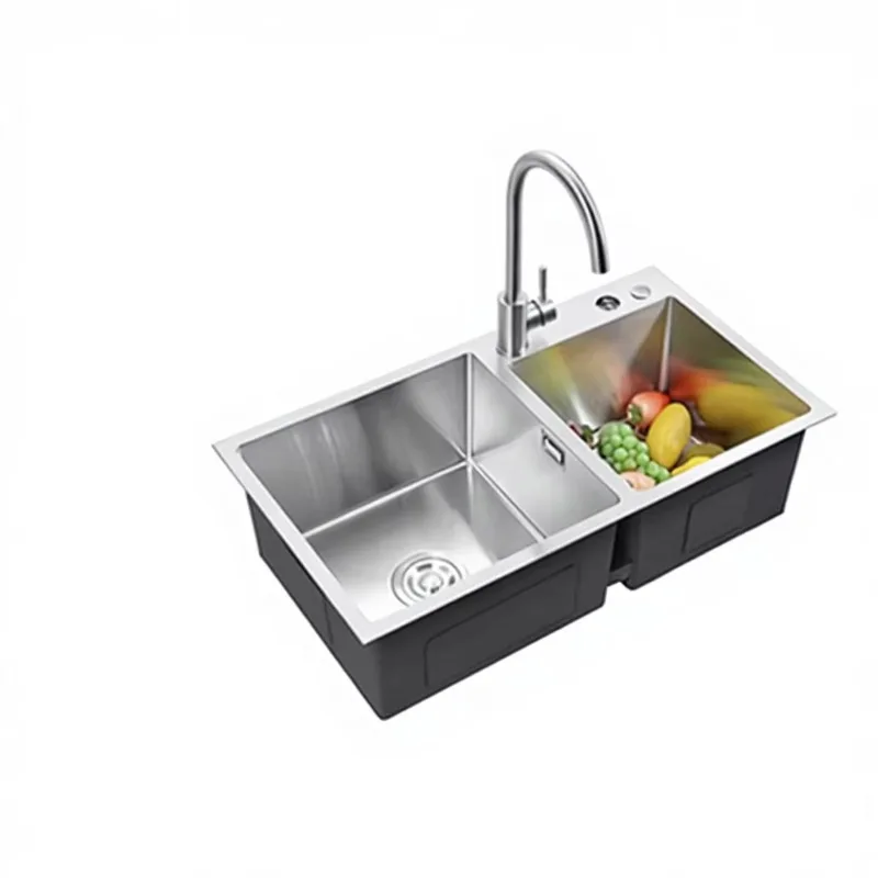 2026 Electric Household Commercial Smart Sink Dishwasher Seafood Fruit Vegetable Bubble Cleaning Stainless Steel Ultrasonic