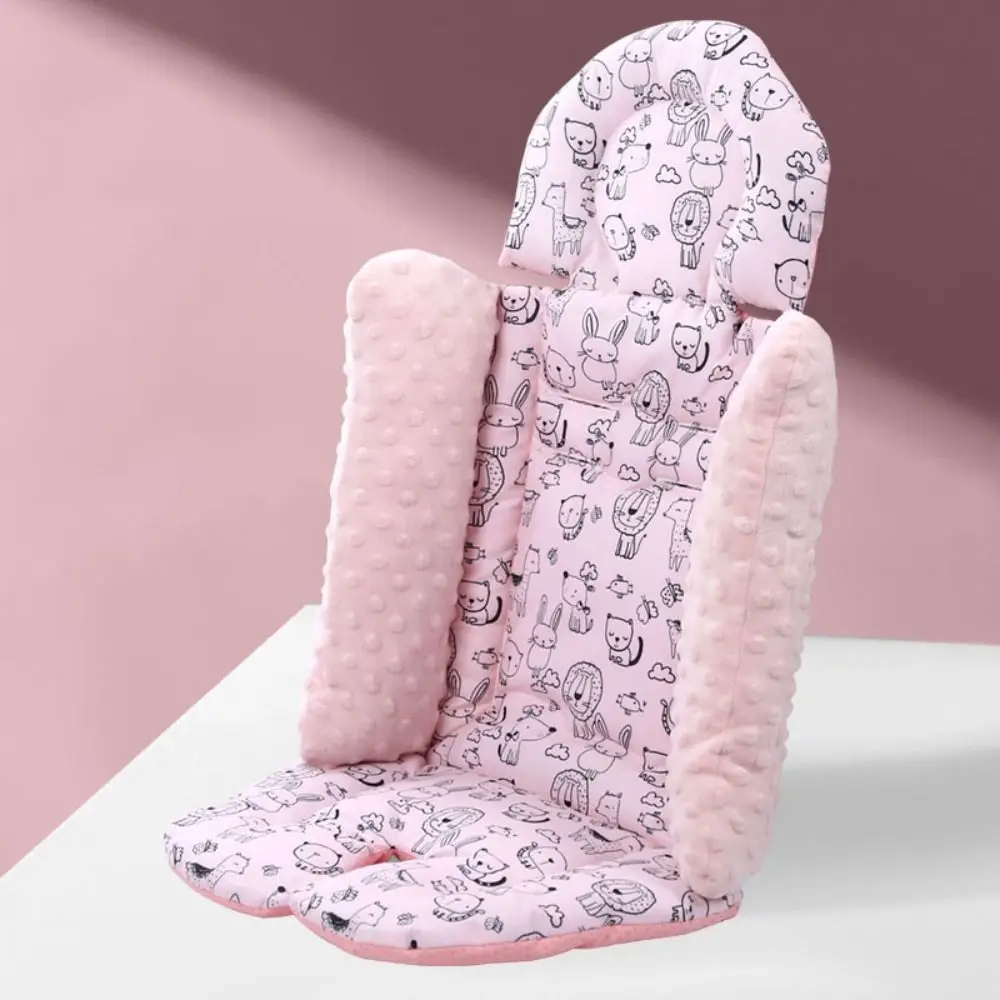 Cartoon Pattern Baby Stroller Cushion Baby Seat Cushion Seat Liner Pushchair Car Mat Pram Cushion Stroller Accessories
