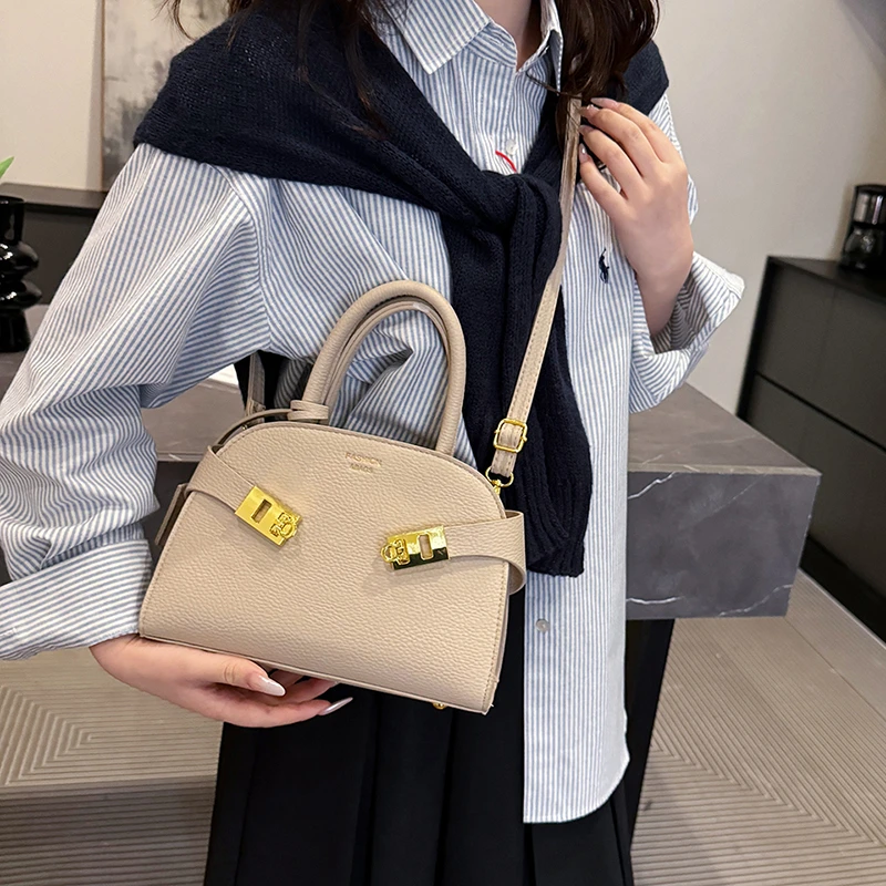 

Women Elegant Luxury Leather Tote Bag High End Shoulder Handbag Daily Fashion Classic Crossbody Ladies Carry