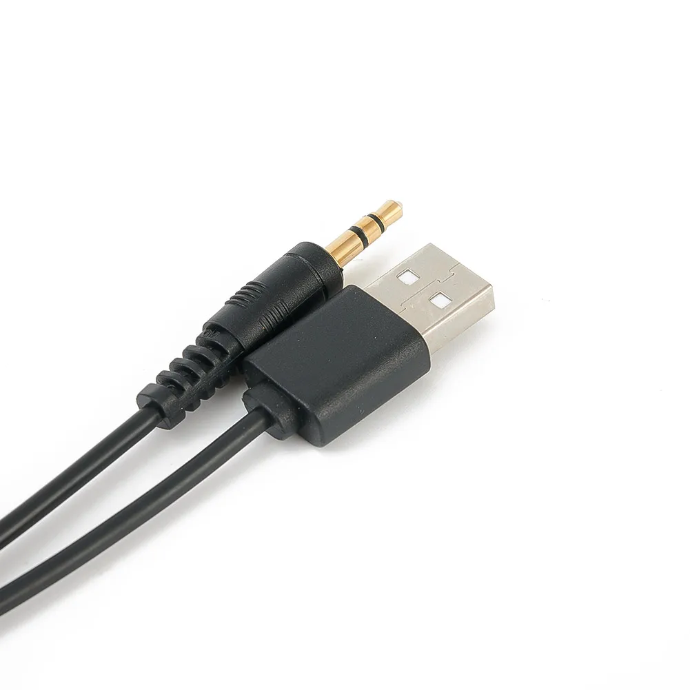 New Useful AUX Adapter Adapter Cable Adapter Part Wear-resistance Radio AUX Interior Wireless 12V 1pc ABS Shell