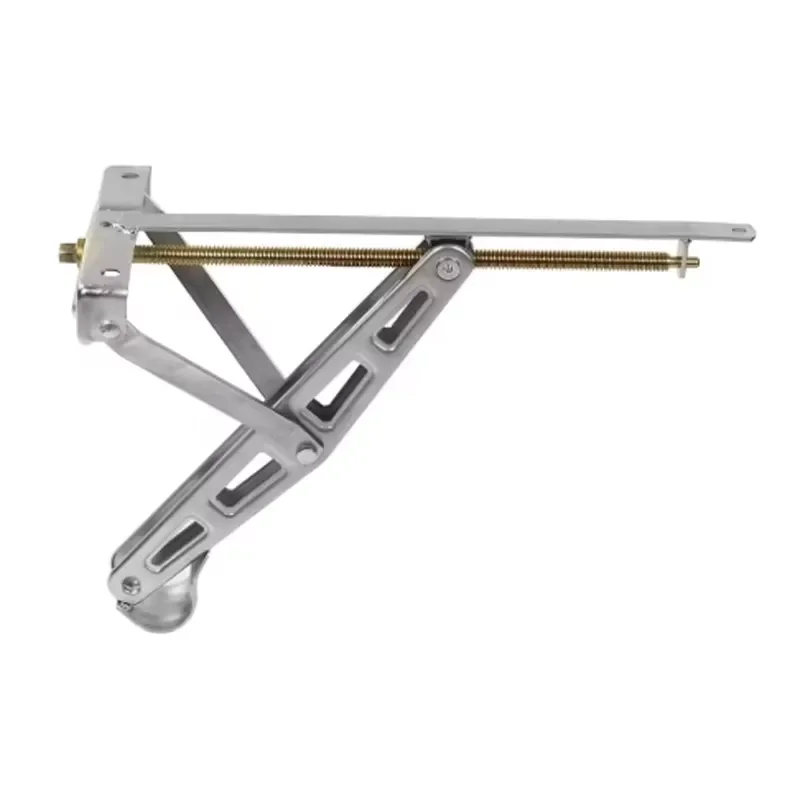 Heavy Duty Galvanized Steel Trailer Stabilizer Jack 2600lbs Capacity Adjustable RV Camper Anti Shock Support Leg Bracket for