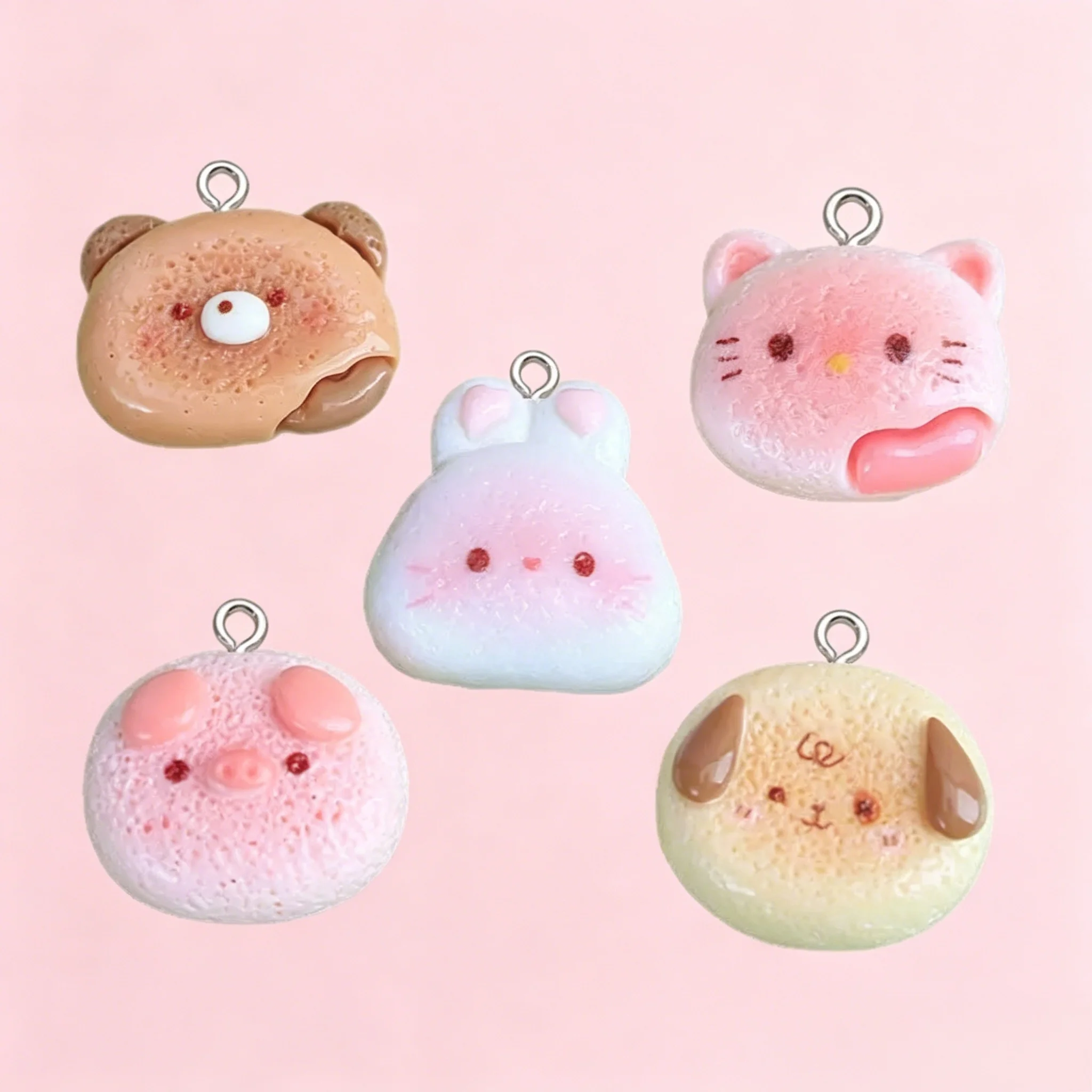 10 Peças de Charms de Resina B - Resin Art Keychain avaliação e preço