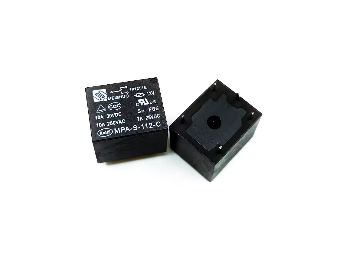 

HOT NEW MPA-S-112-C MPAS112C DC12V 12VDC 12V 10A relay 5PIN