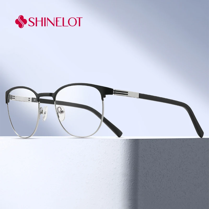 

91711 Light Luxury Oval Eyeglasses Frame Female Blue Light Blocker Glasses Youth Style College Roommate Gift Eyewear