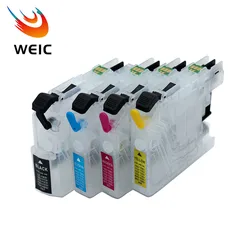 LC123 Refill Ink Cartridge with ARC for Brother MFC-J470 J650 J870 J4410 J4510 J4610 J4710 J6520 J6720 J6920 J132 J152 J552 J752