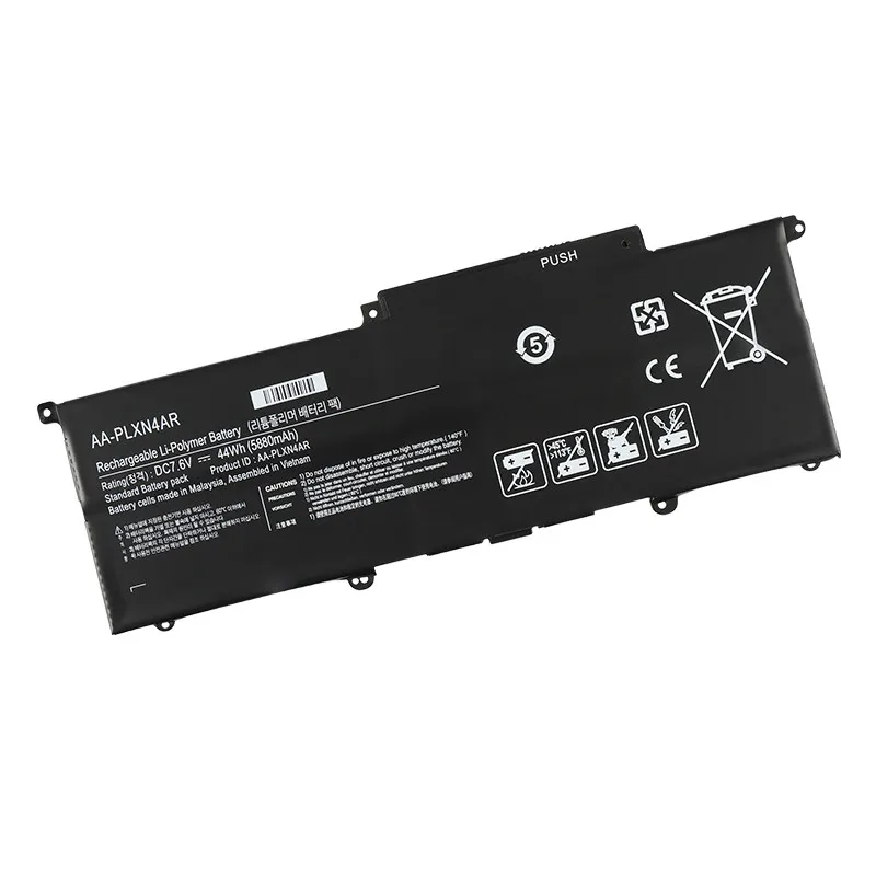 AA-PLXN4AR Laptop Battery 7.6V 44Wh 5880mAh For Samsung 9 900X3C 900X3C‑A01 900X3C‑A01AU 900X3C‑A02DE 900X3C‑A04DE 900X3C‑A02EE