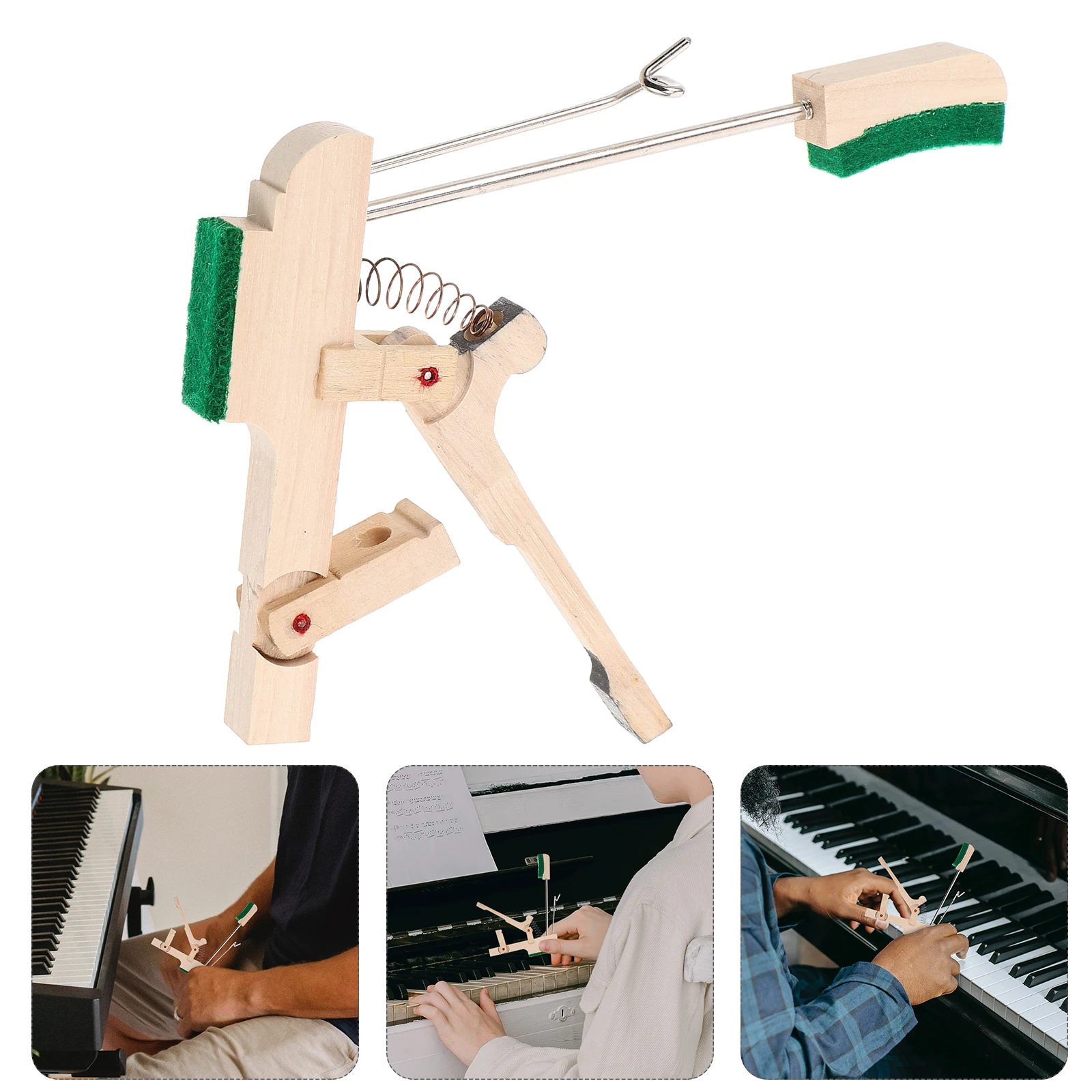 

2pcs Wooden Whippen For Vertical Repair High Treble Upright Replacement Parts Durable Musical Instrument Accessories Piano