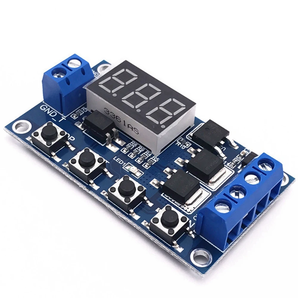 AT02-Trigger Cycle Timing Delay Switch Circuit Module Double MOS Tube Control Board Instead Of Relay Module