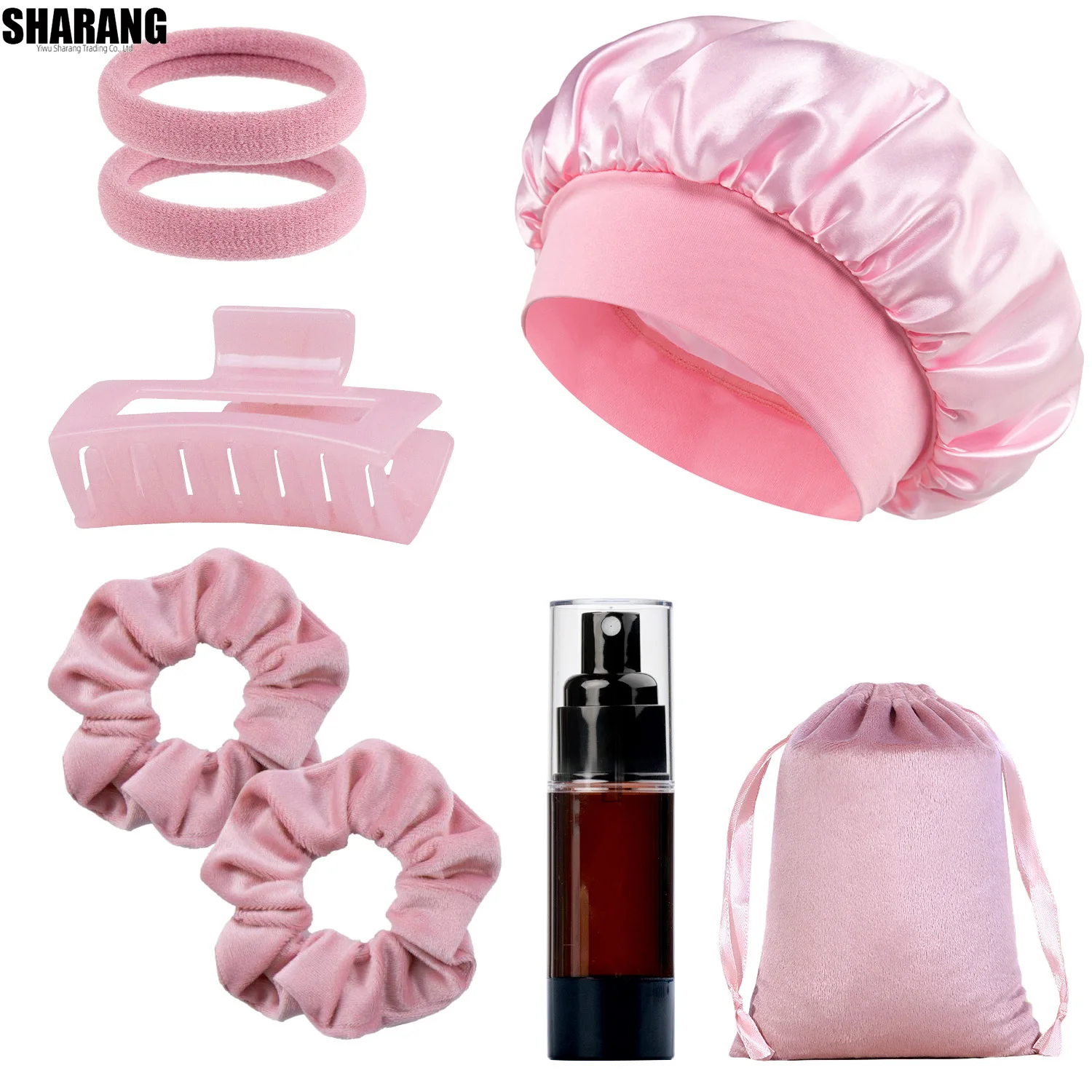 Satin Heatless Curls Lockenwickler über Nacht zum Einschlafen Lockenwickler Lockenwickler Keine Hitze Haarwickel für Locken Stirnband, 70" Satin Heat – Detail 9