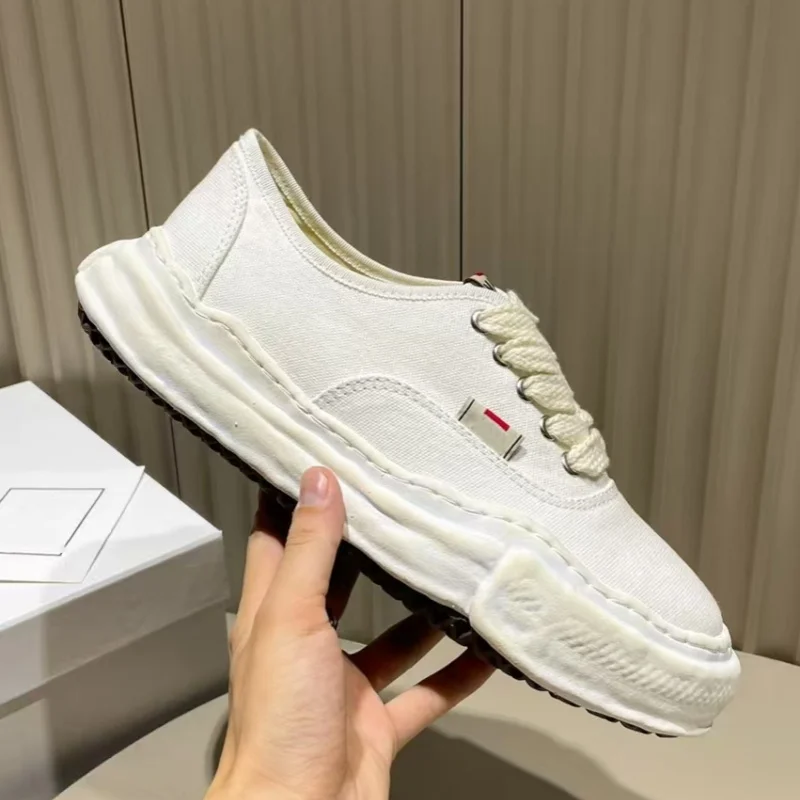 

Dissolved Shoes, Shell toe Canvas Shoes, Unisex Height Increasing Thick Soled Canvas Shoes, Casual Couple Shoes, Board Shoes