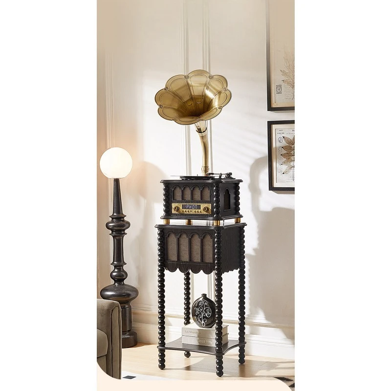 

Living room French antique decorative ornament Bluetooth speaker professional vinyl record player