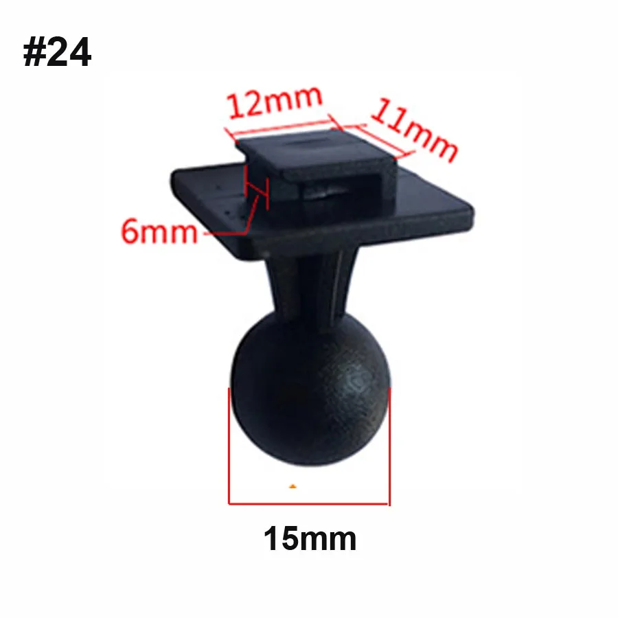 More Type 15mm Bracket Ball Head for Car Dashcam GPS DVR Holder Interface Replacement Video Recorder Camera Mount Accessories